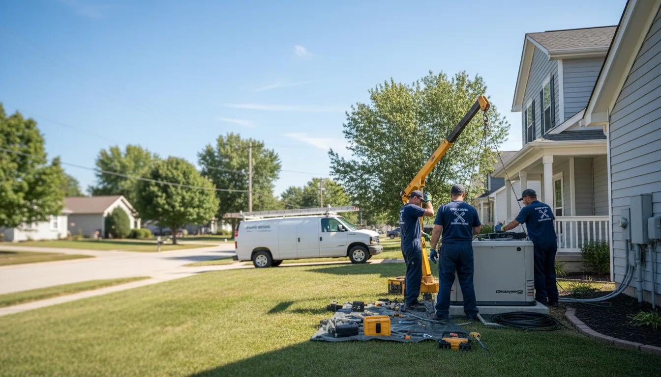 Generator Installation in Ninnekah, OK near me